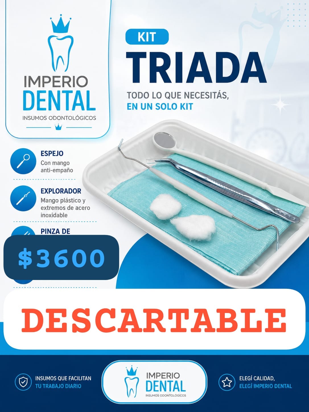 OFERTA TRIADA DESCARTABLE