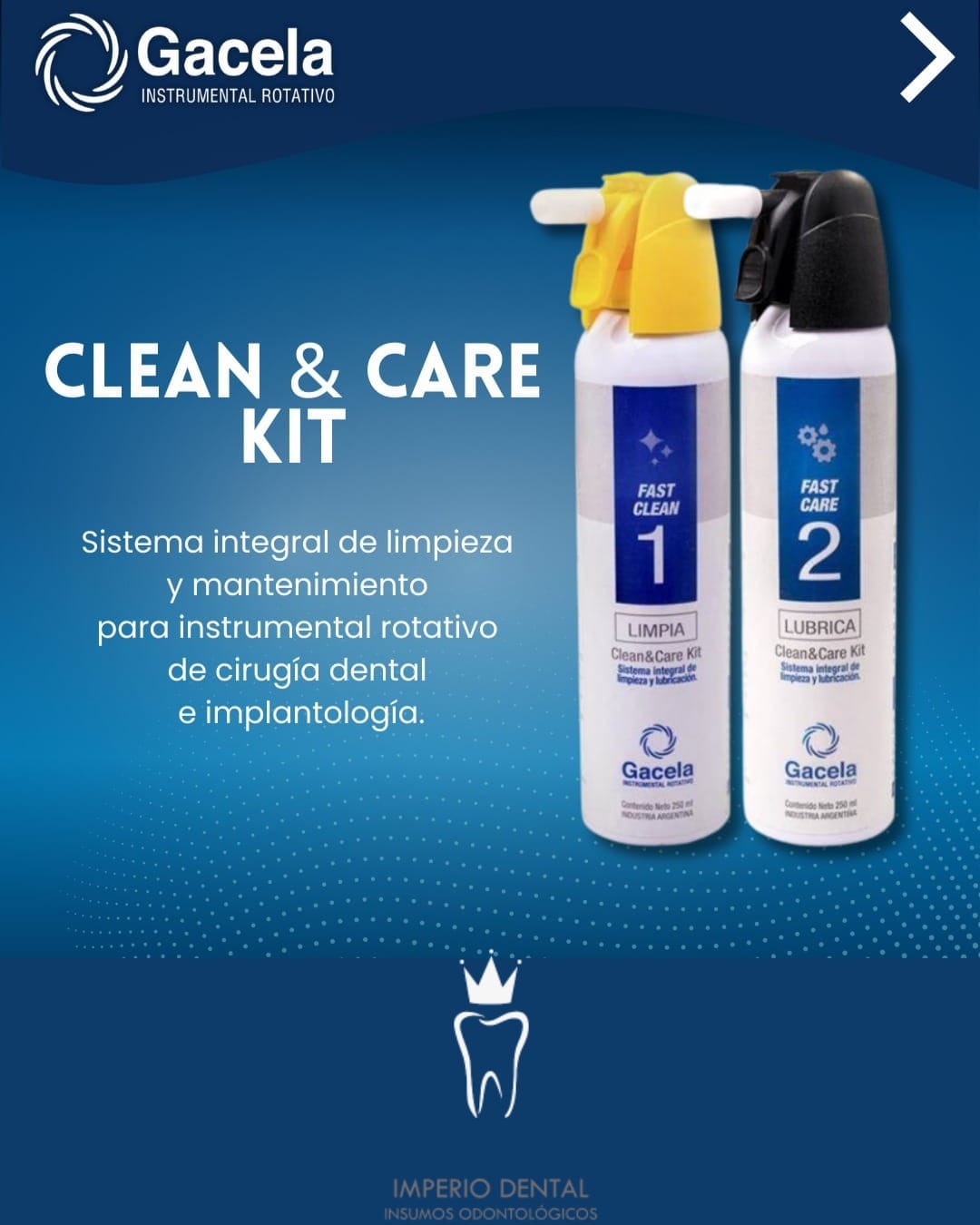 ACEITE , KIT DE LIMPIEZA Y LUBRICACIÓN