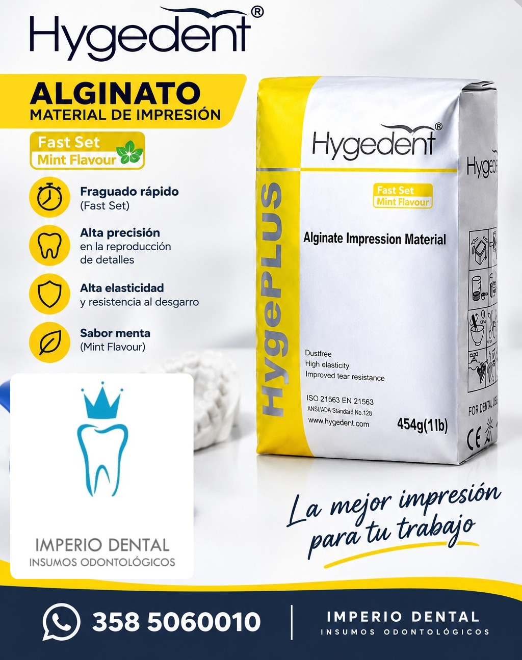 ALGINATO HYGENDENT HYGEPLUS